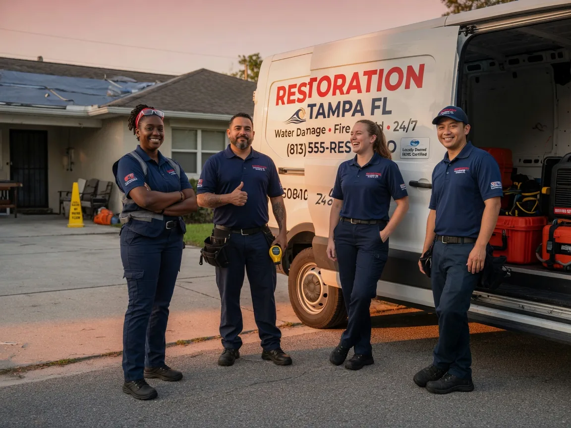 Water Damage Restoration company in Corona, SD